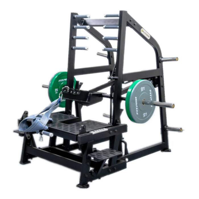 Commercial Belt squat machine for glutes and legs, plate loaded, heavy duty commercial grade