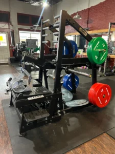 Belt Squat commercial grade GluteZone adjustbale foot plate best belt squat in the market