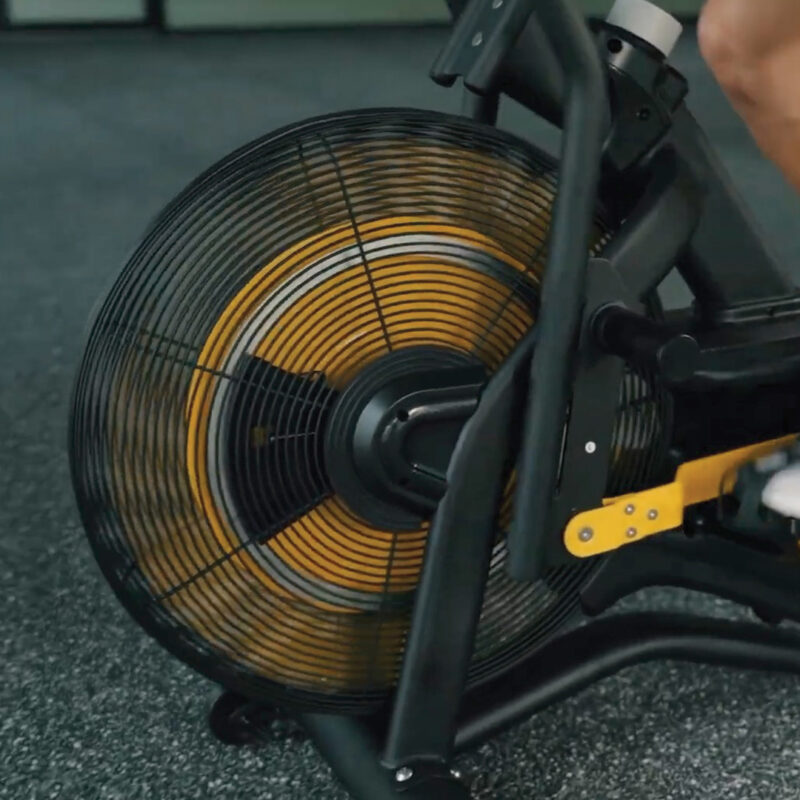Hyperon Air Bike for high intensity training like HYROX Air Resistance Fan