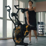 Hyperon Air Bike for high intensity training like HYROX easy transportation