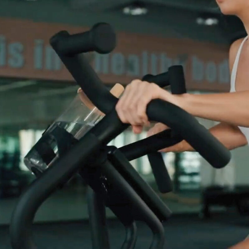 Hyperon Air Bike for high intensity training like HYROX multiposition Ergonomic Handles