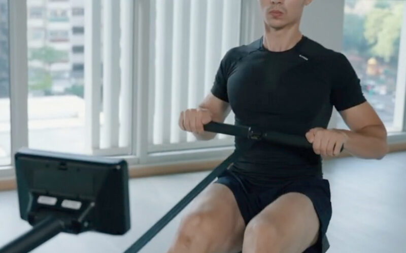 Hyperon Air Rower commercial grade for gyms functional training for hitt and Hyrox man training