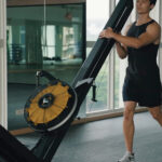 AirSkiier Machine handle adkjsutable, easy transport, easy move