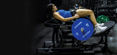 Athlete training on the GluteZone Hip Thrust Machine