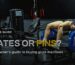 Plate-loaded GluteZone Hip Thrust Machine in use in a dark commercial gym